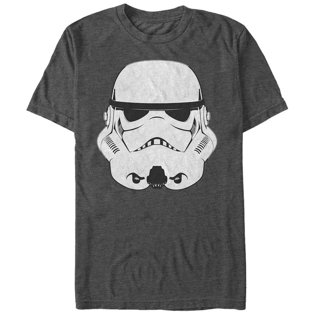 Star Wars Trooper Helmet Gray T-Shirt, Grey
