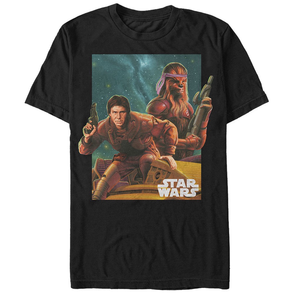Star Wars Bandana And Han Black T-Shirt, Black