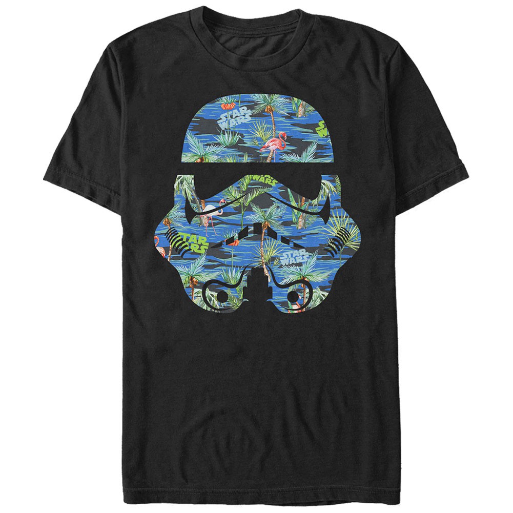 Star Wars Hula Helmet Black T-Shirt, Black
