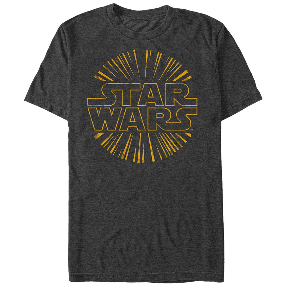 Star Wars Star Burst Gray T-Shirt, Grey