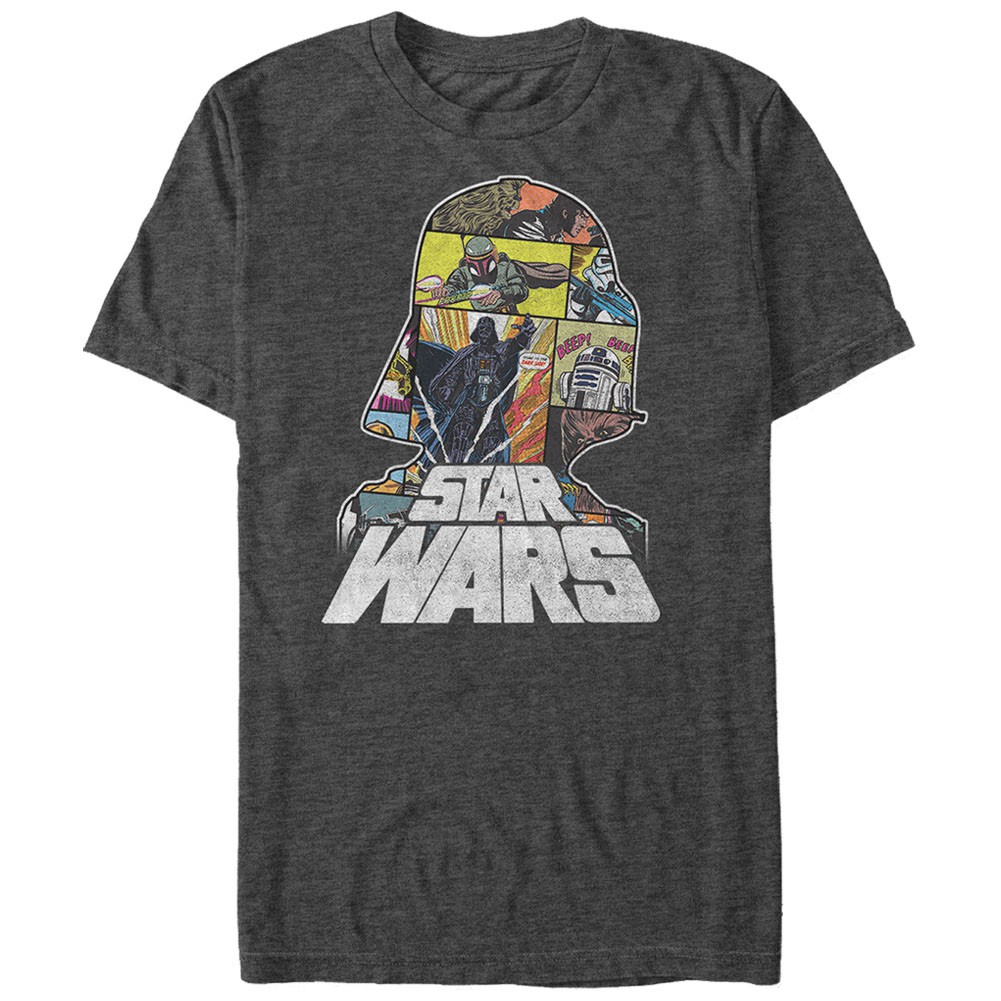 Star Wars Comic Relief Gray T-Shirt, Grey