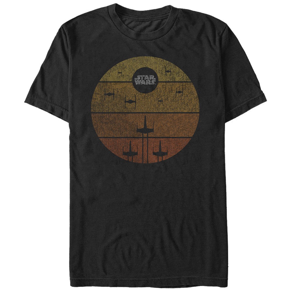 Star Wars Lock On Target Black T-Shirt, Black