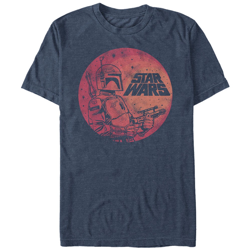 Star Wars Fett Up Blue T-Shirt, Blue