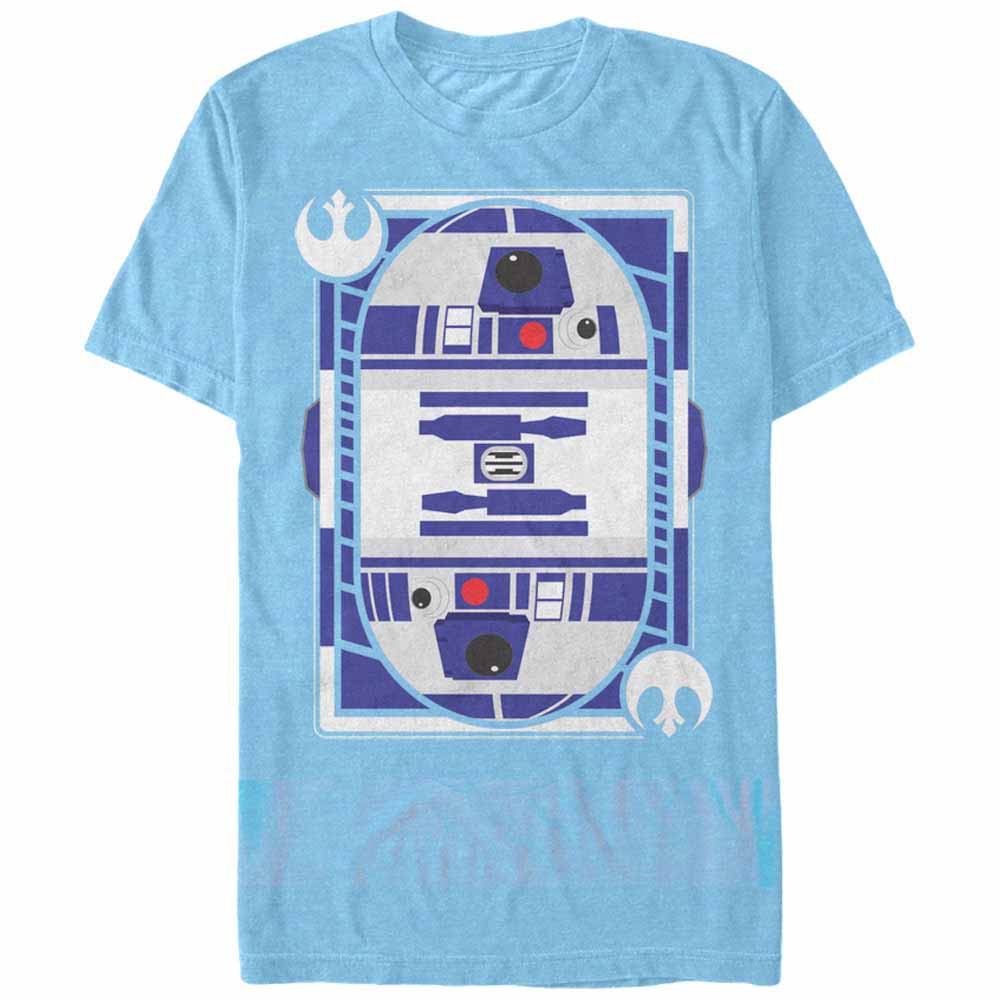 Star Wars R2-D2 Card Blue  T-Shirt, Blue