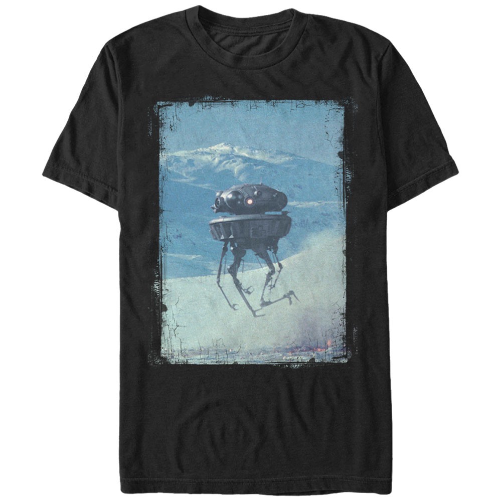 Star Wars Imperial Drone Black T-Shirt, Black