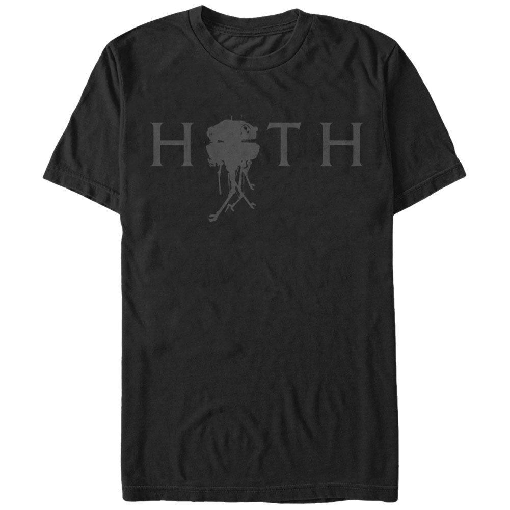 Star Wars Hoth Droid Black T-Shirt, Black