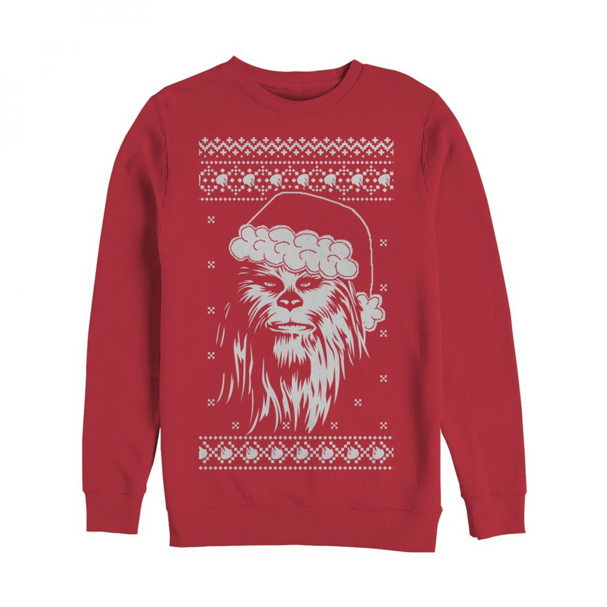 Star Wars Chewbacca Ugly Christmas Sweater Design Sweatshirt, Red