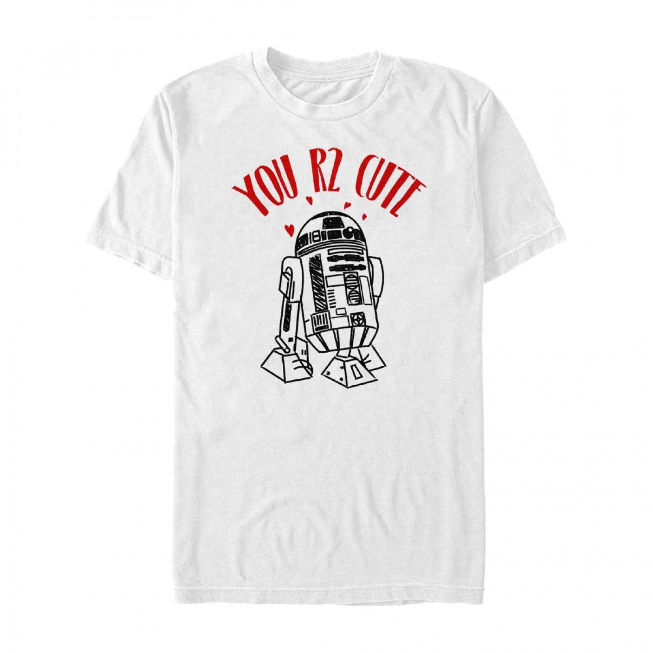 Star Wars You R2 Cute White T-Shirt, White
