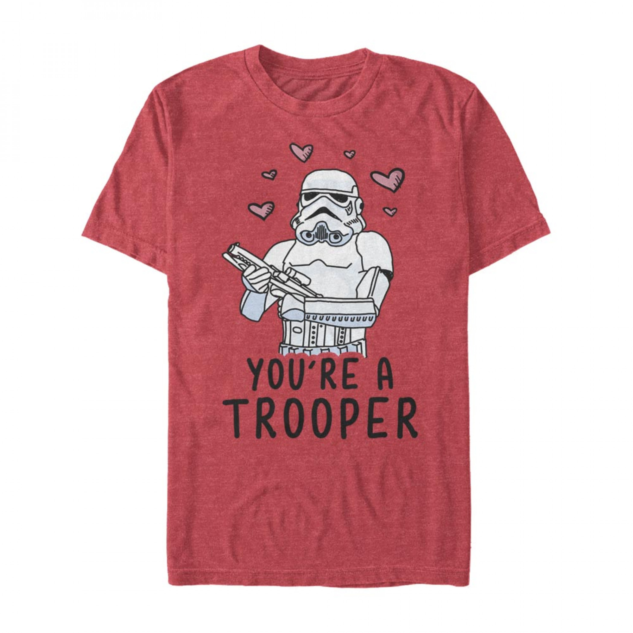 Star Wars You're A Trooper Red T-Shirt, Red