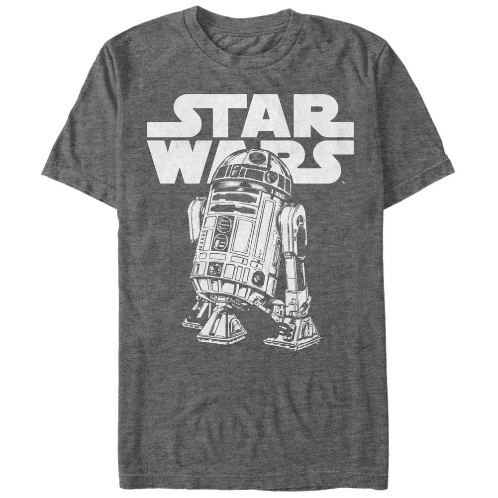 Star Wars Classic R2D2 T-Shirt, Grey