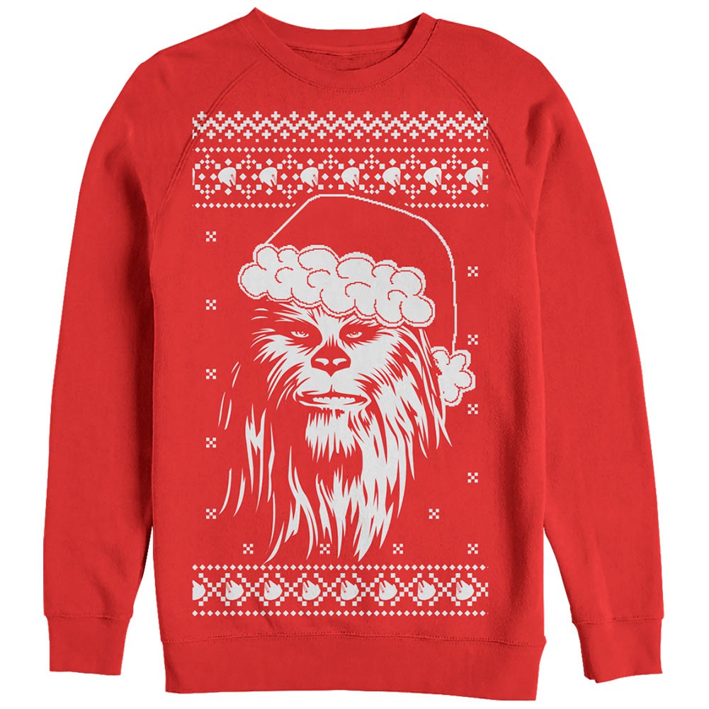 Star Wars Chewed Red Sweatshirt, Red