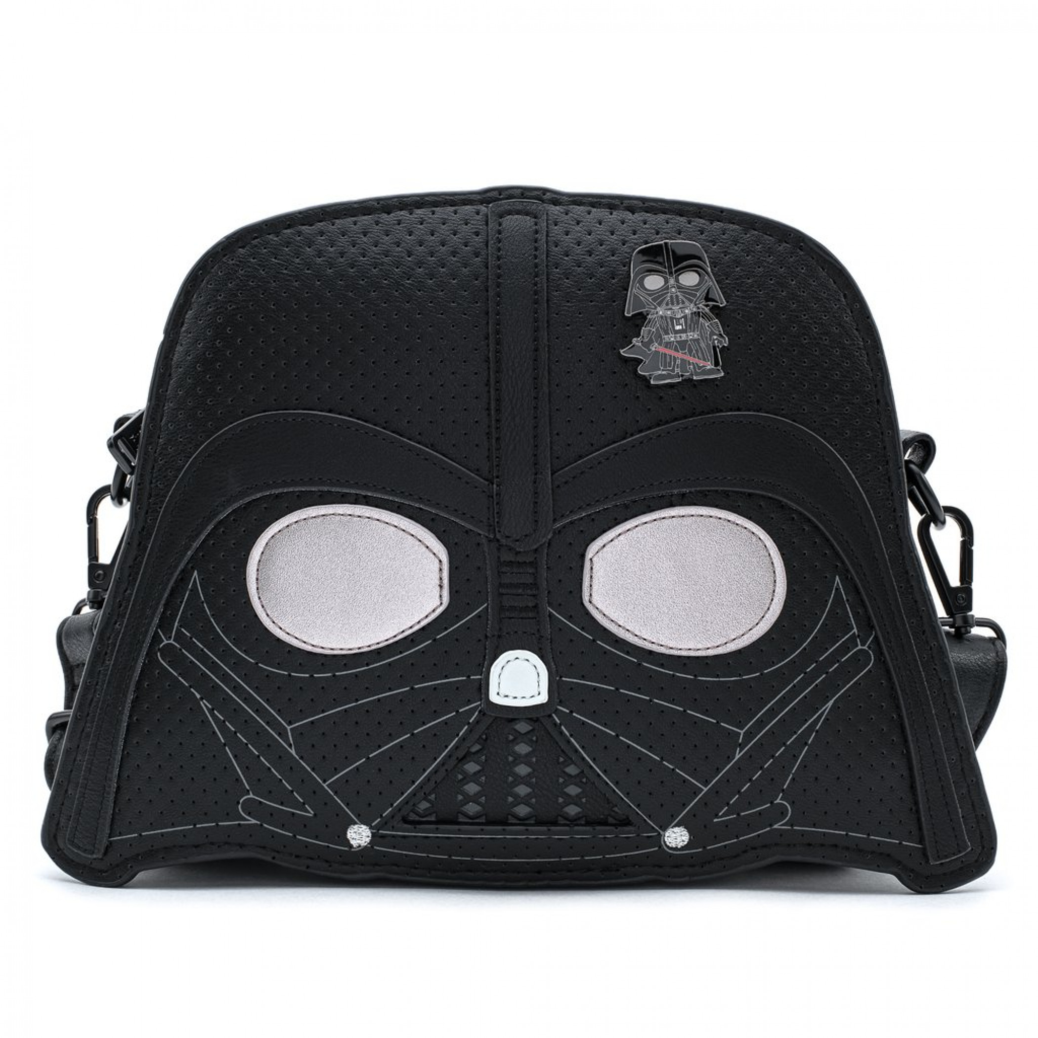 Star Wars Darth Vader Pop Pin Collector Crossbody Bag, Black