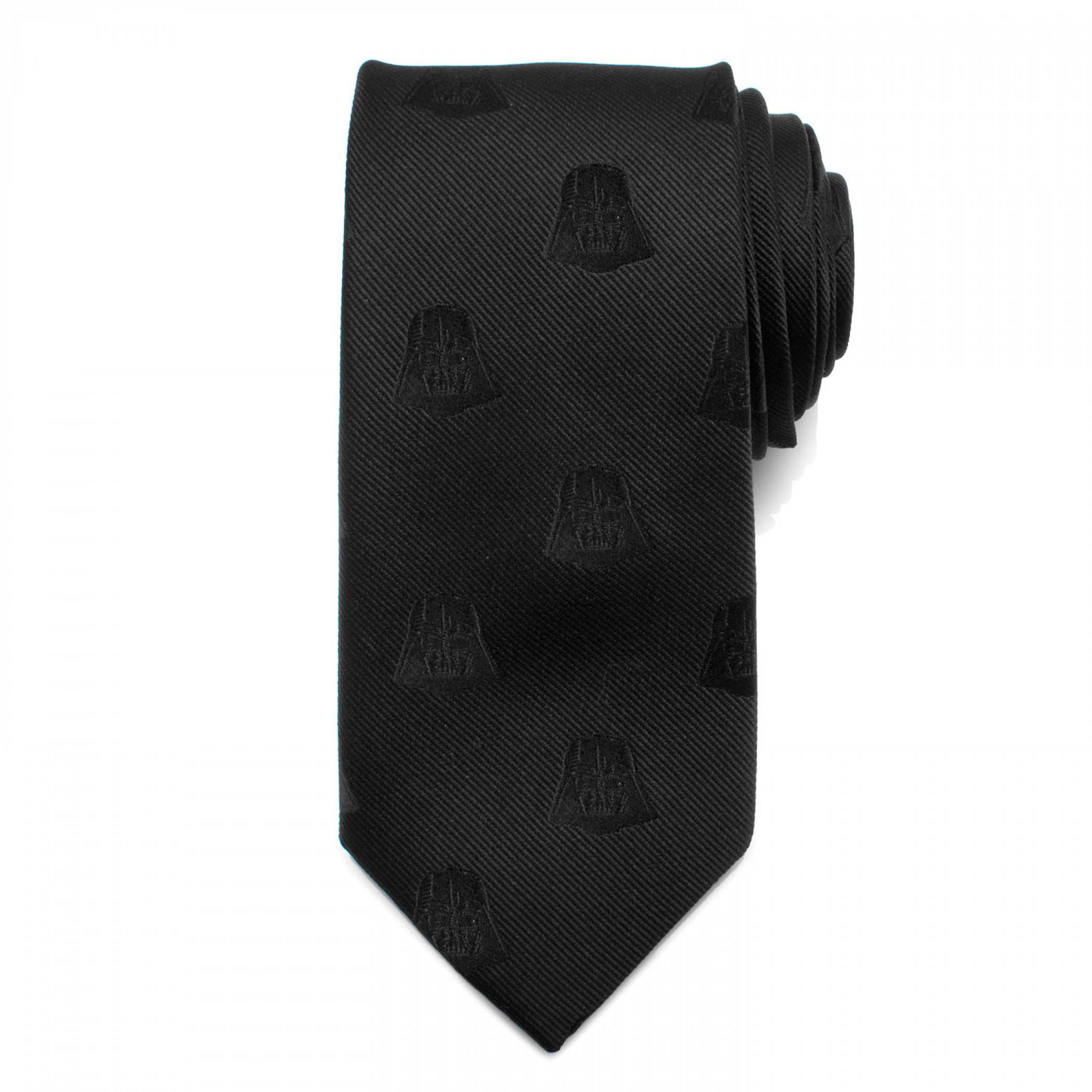Star Wars Darth Vader Black Silk Tie, Black