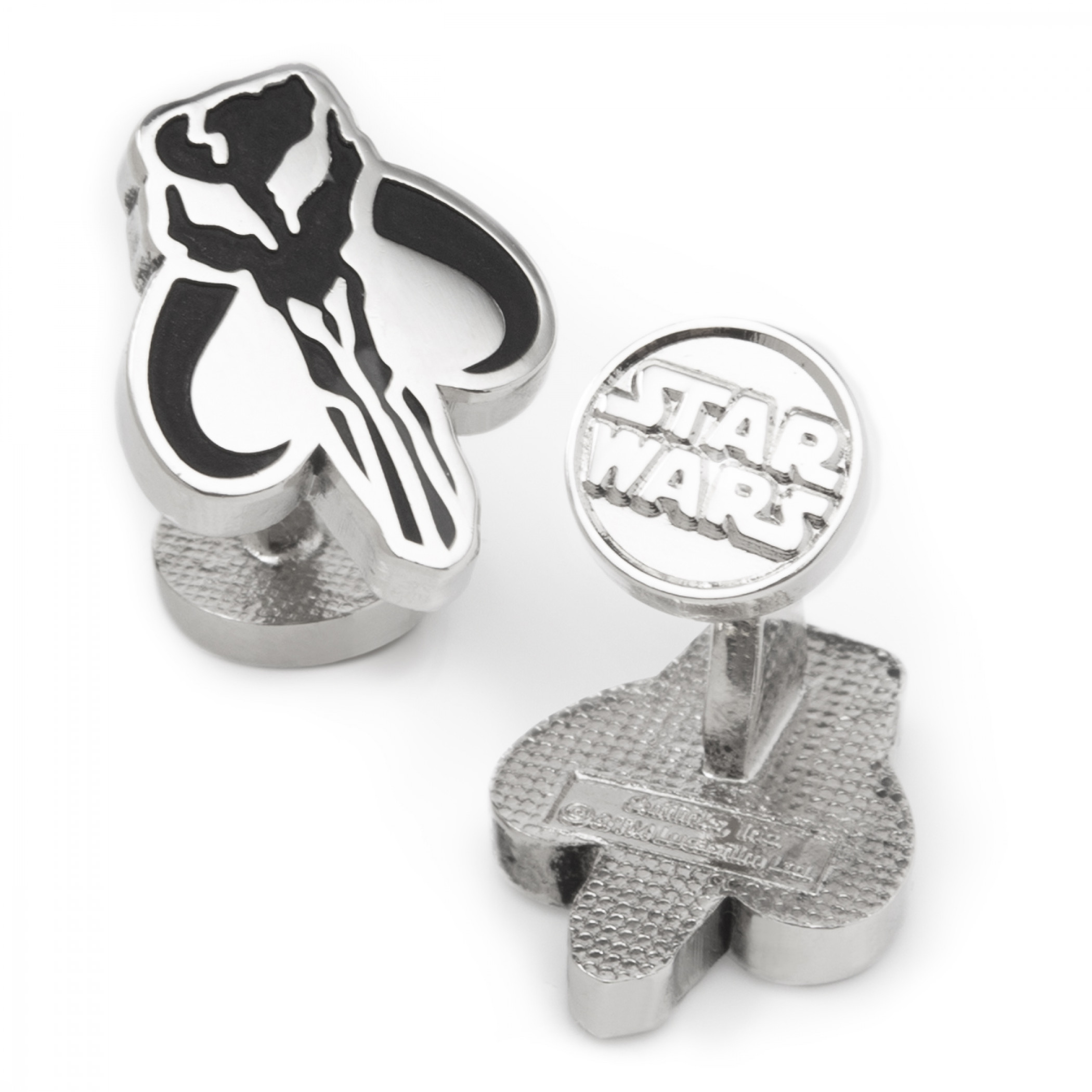 Star Wars The Mandalorian Cufflinks, Black