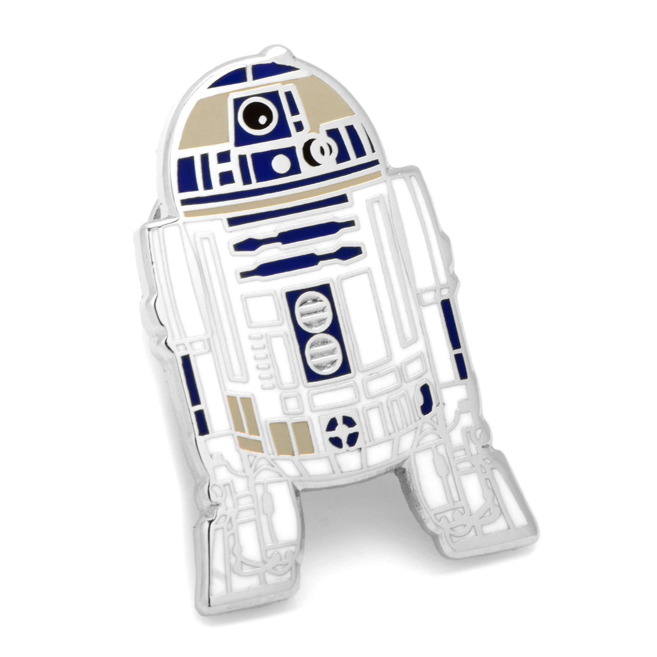 Star Wars R2D2 Lapel Pin, White