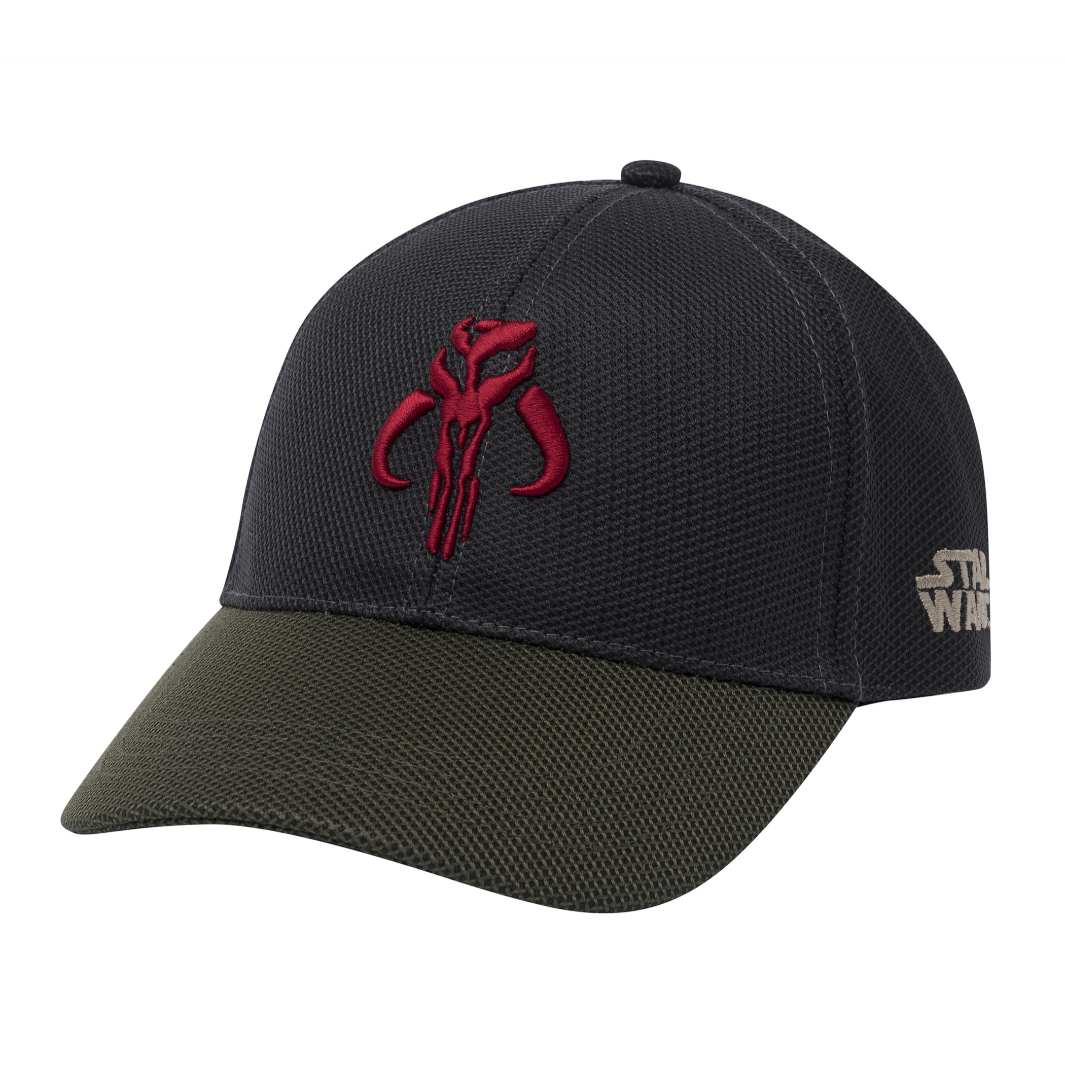 Star Wars Boba Fett The Mandalorian Embroidered Snapback Hat, Multi-Color