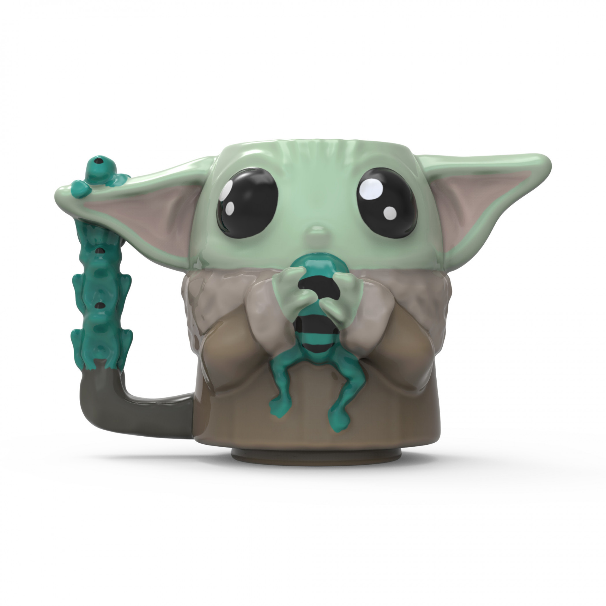 Star Wars The Mandalorian The Child Sculpted Ceramic Mug, Multi-Color
