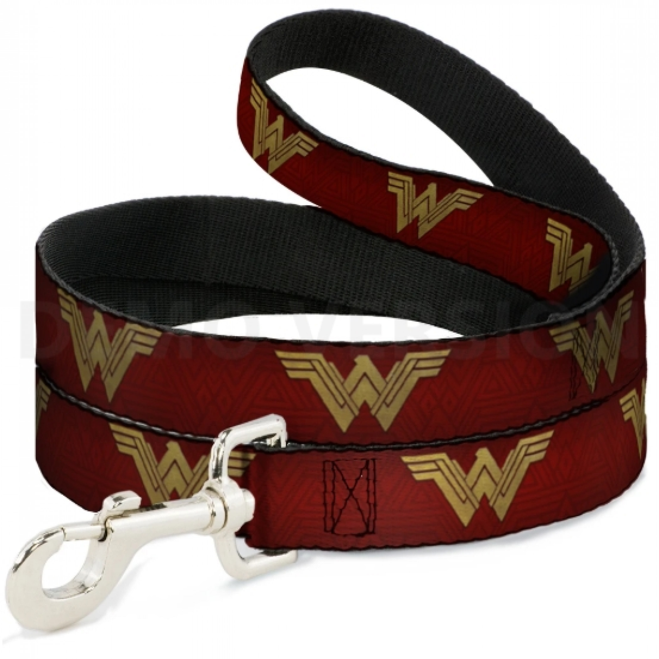 Wonder Woman 4-Foot Dog Leash, Red