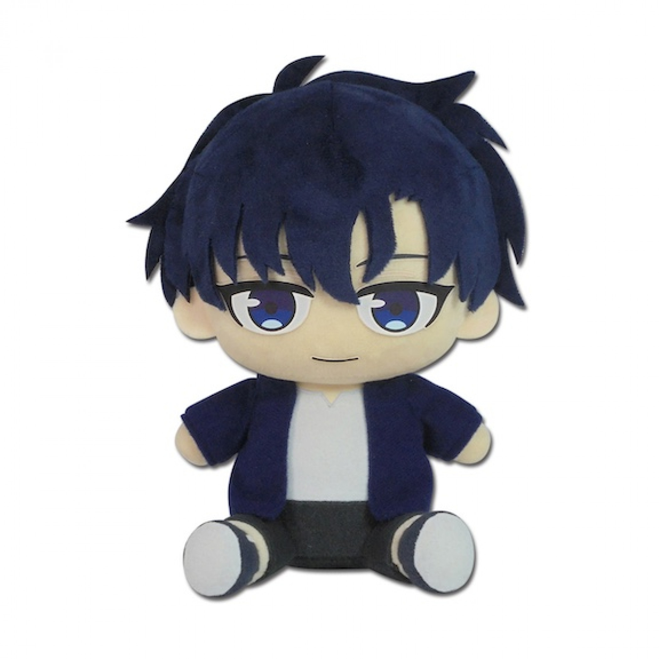 Solo Leveling Sung Jinwoo Sitting Pose Plush 7', Multi-Color