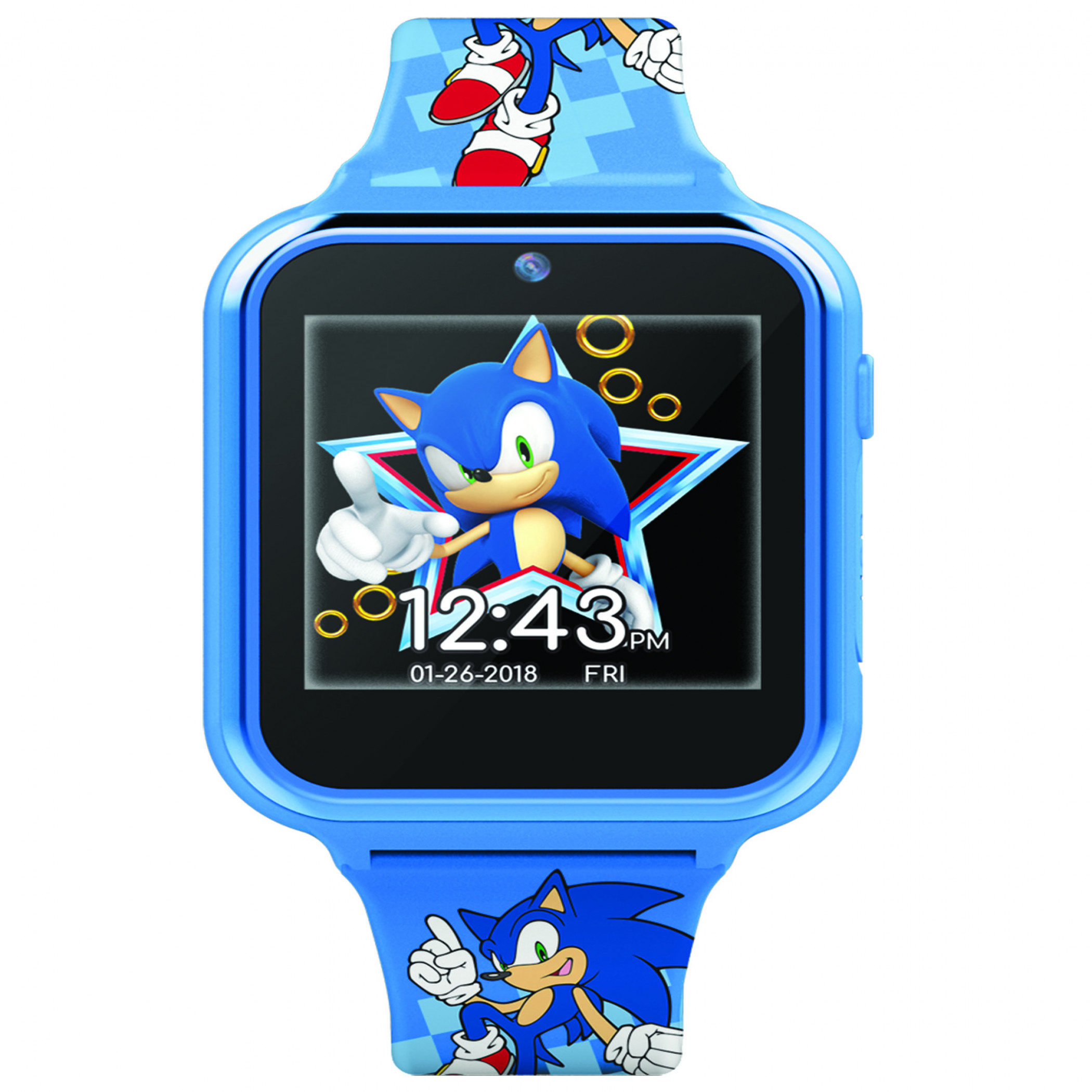 Accutime Sonic The Hedgehog Interactive Kids Watch, Blue