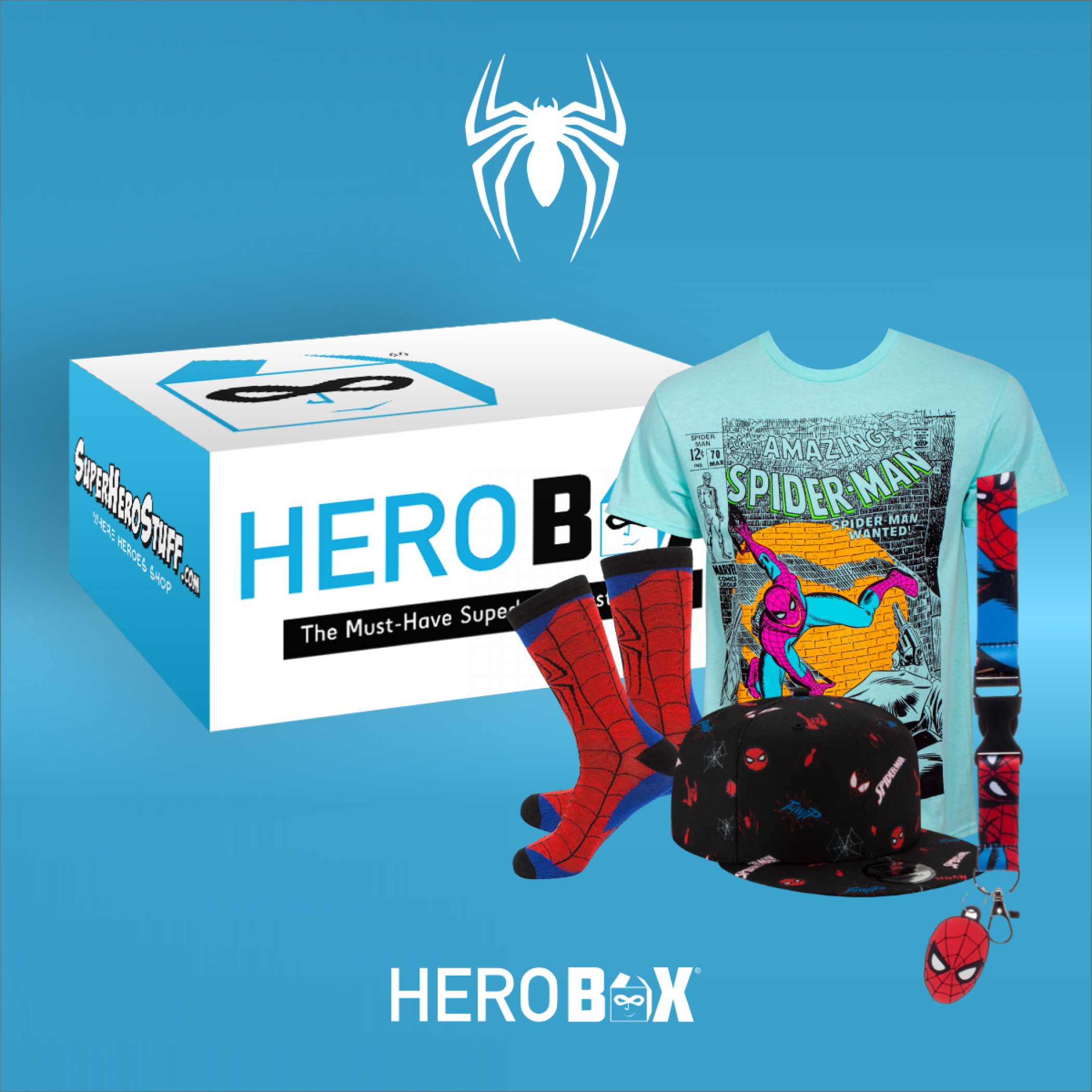 Spider-Man Hero Box, Multi-Color