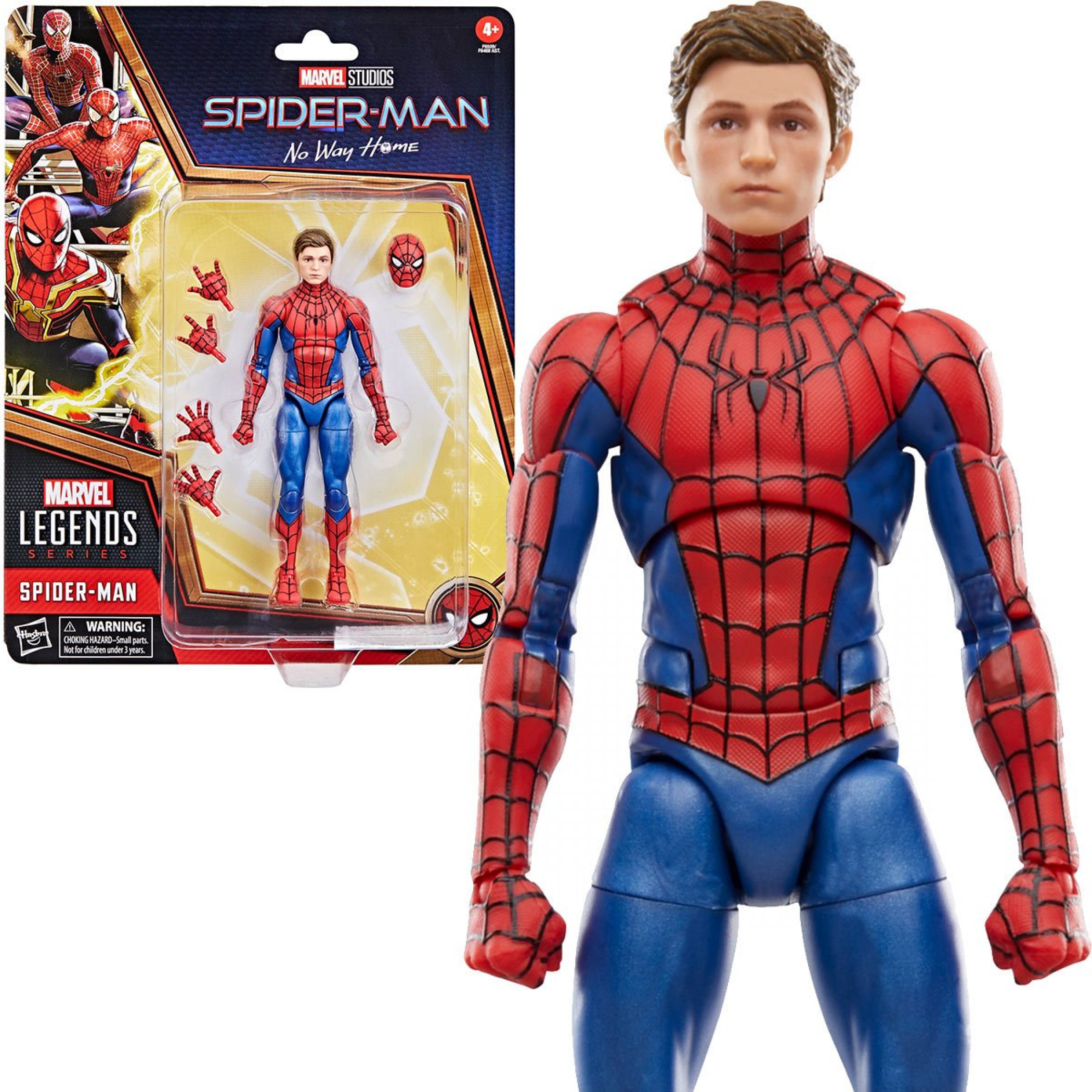 Marvel Comics Legends Spider-Man No Way Home 6' Action Figure, Multi-Color
