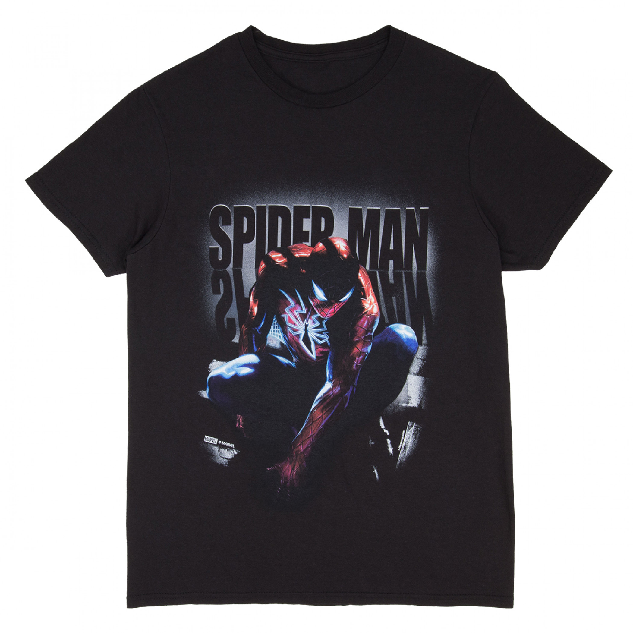 Spider-Man Electric T-Shirt, Black