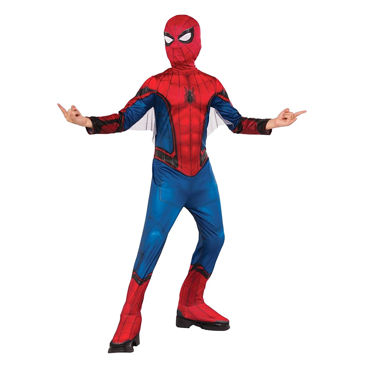 Spider-Man Youth Masked Costume, Red