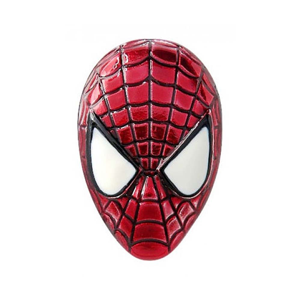Spider-Man Mask Superhero Comic Book Peter Parker Pinback 