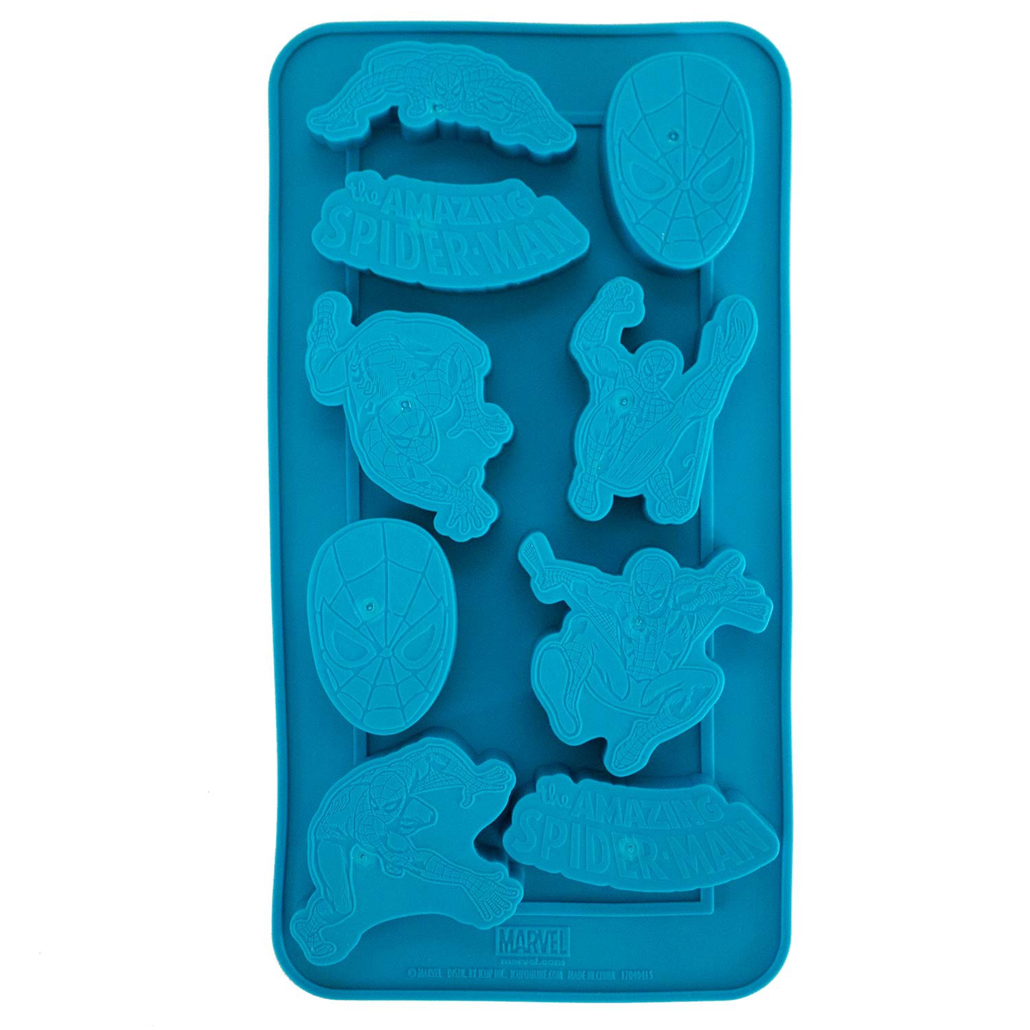 Spider-Man Superhero Blue Ice Mold, Blue