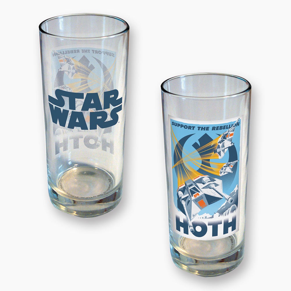 Star Wars Hoth 15 Ounce Glass, Clear