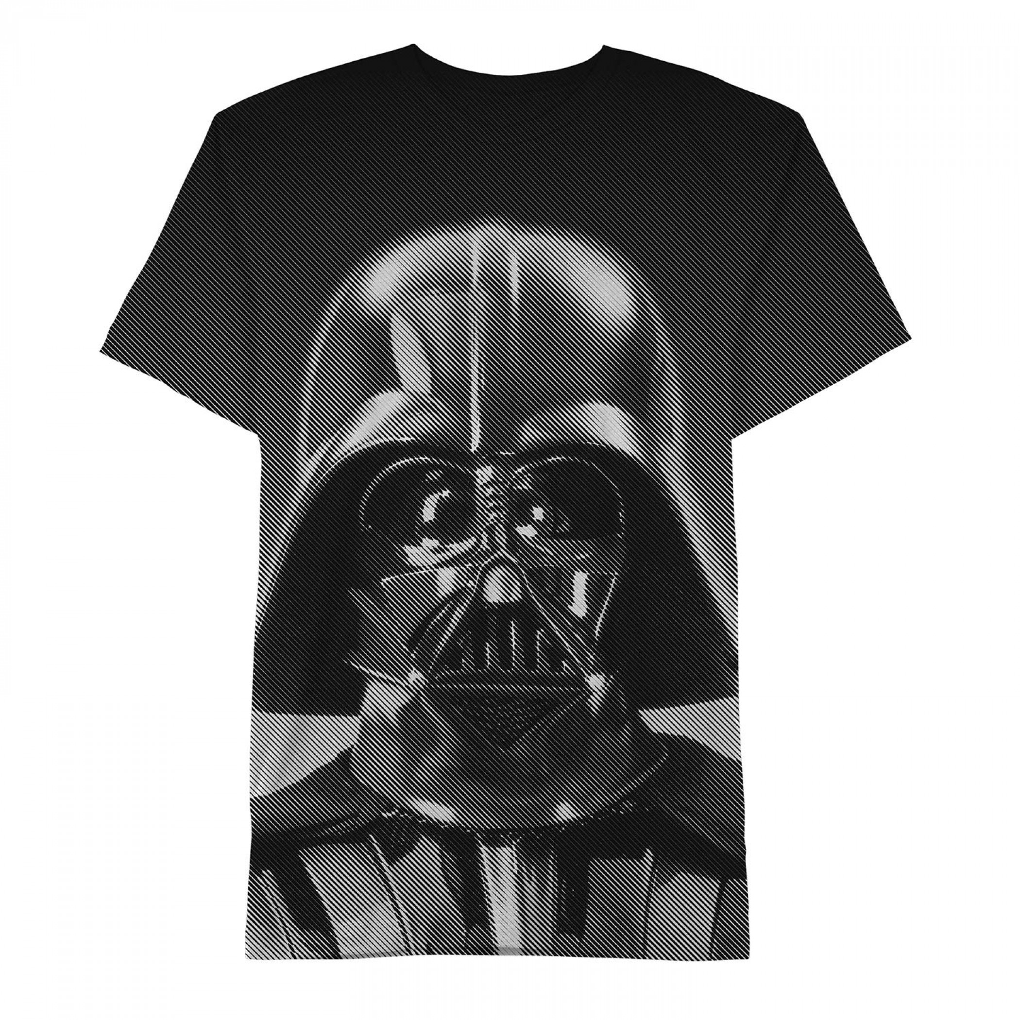 Star Wars Darth Vader Graphic Tee Shirt, Black