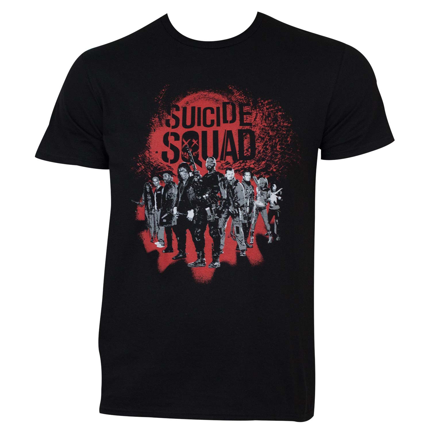 Suicide Squad Group Tee Shirt, Black