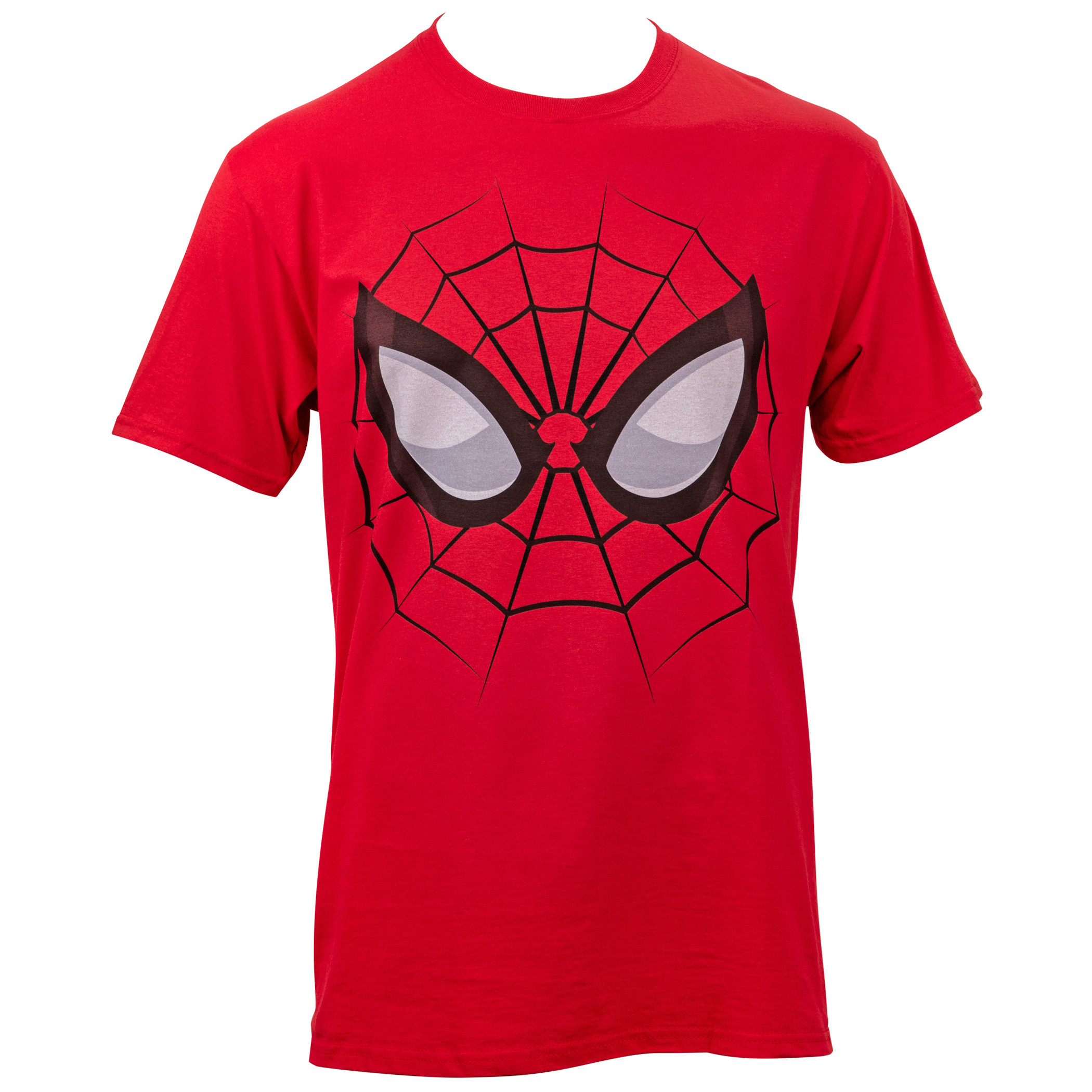 The Amazing Spider-Man Face Men's T-Shirt, Red