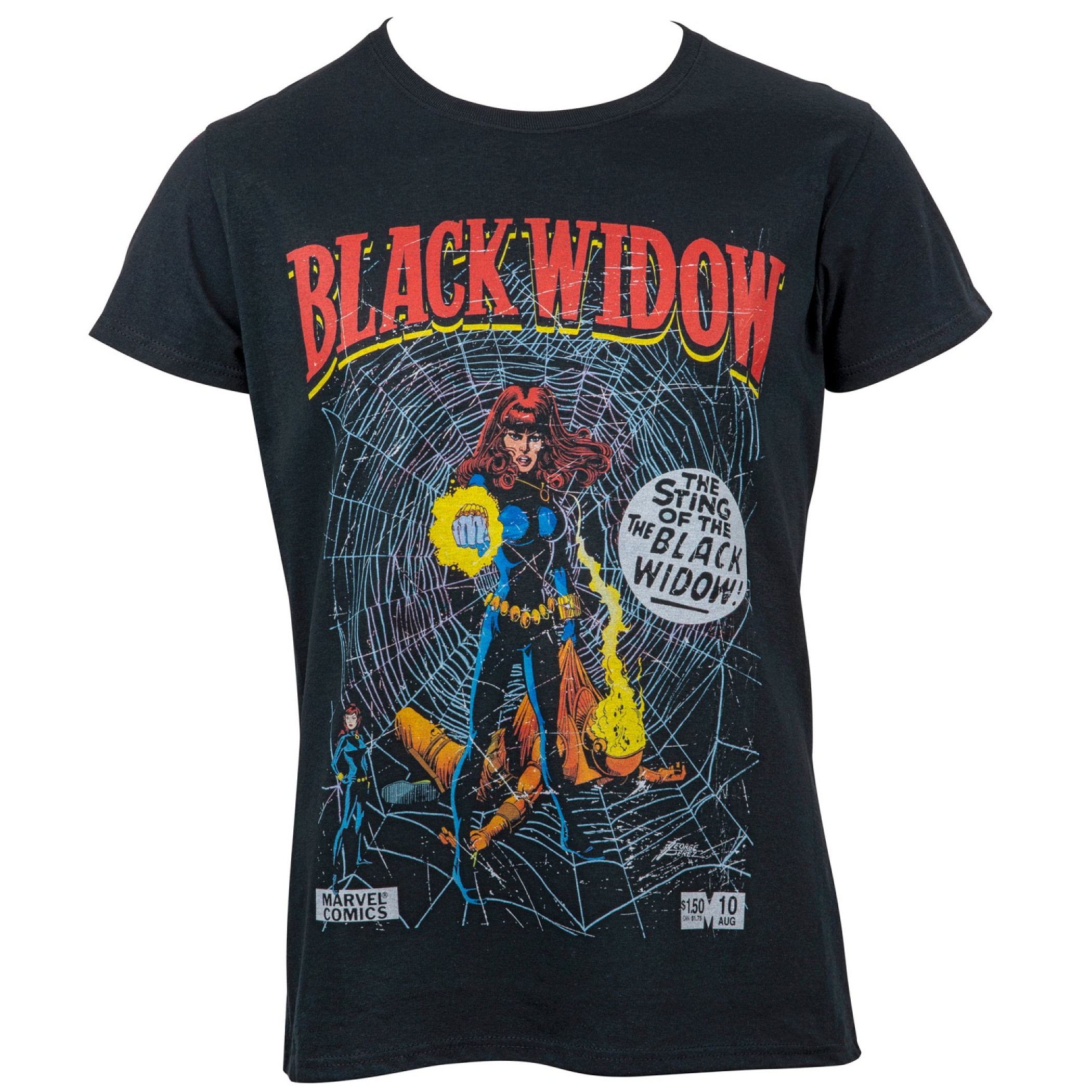 Marvel's Sting of the Black Widow T-Shirt, Grey