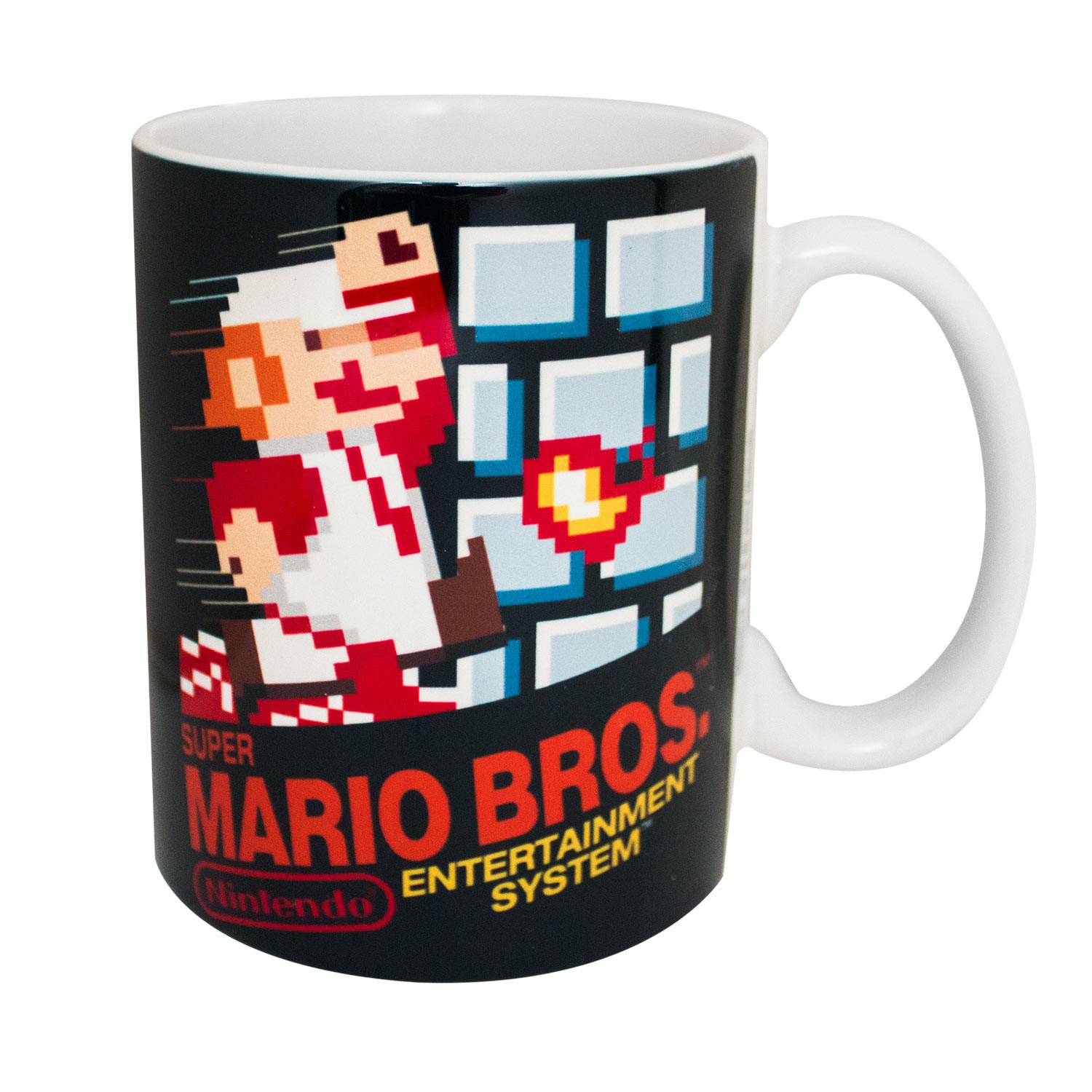 Super Mario Bros. NES Coffee Mug, Black