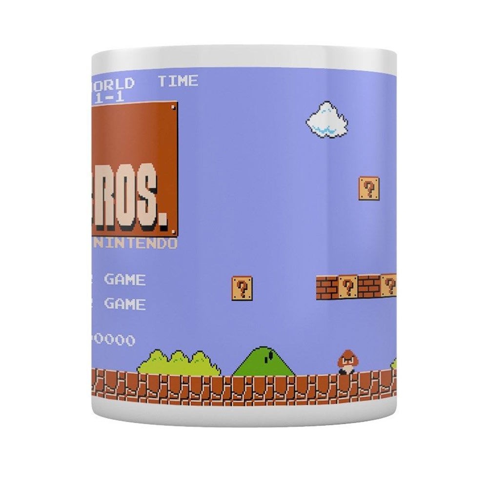 Super Mario Brothers Level 1 Nes Graphic Mug