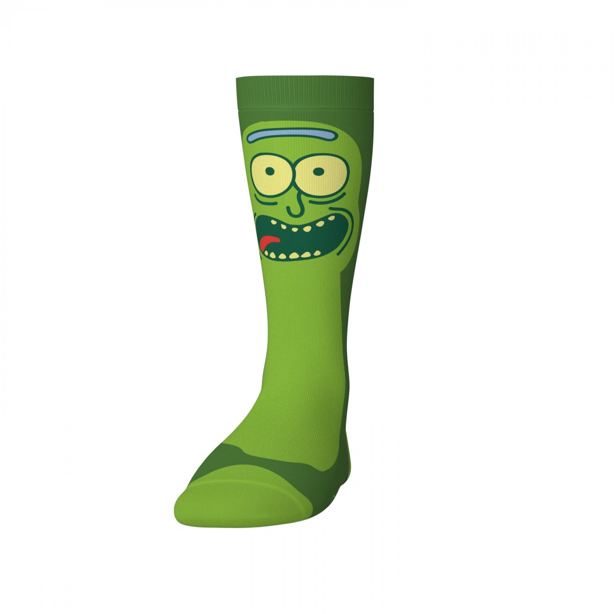 Rick & Morty Pickle Rick Swag Socks, Multi-Color