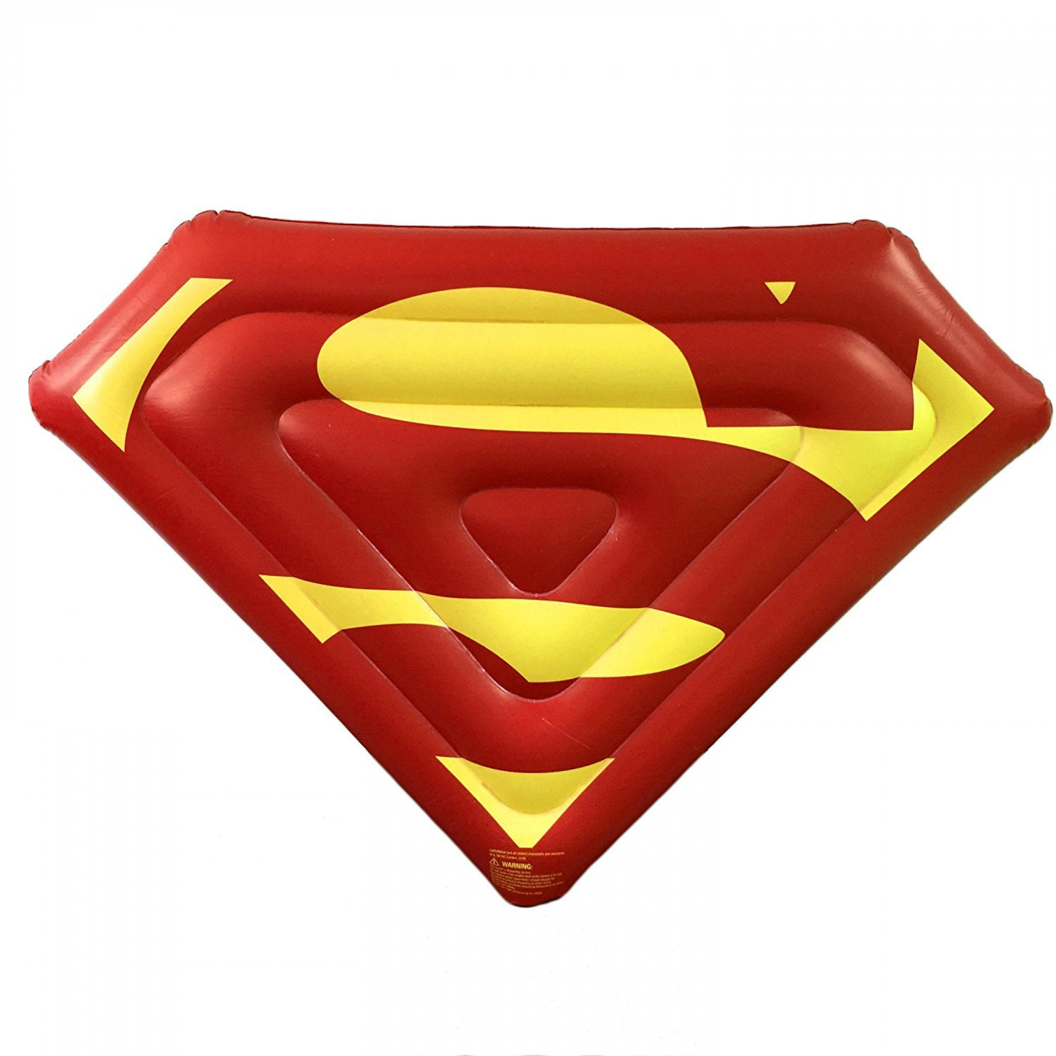 Superman Inflatable Pool Float, Red