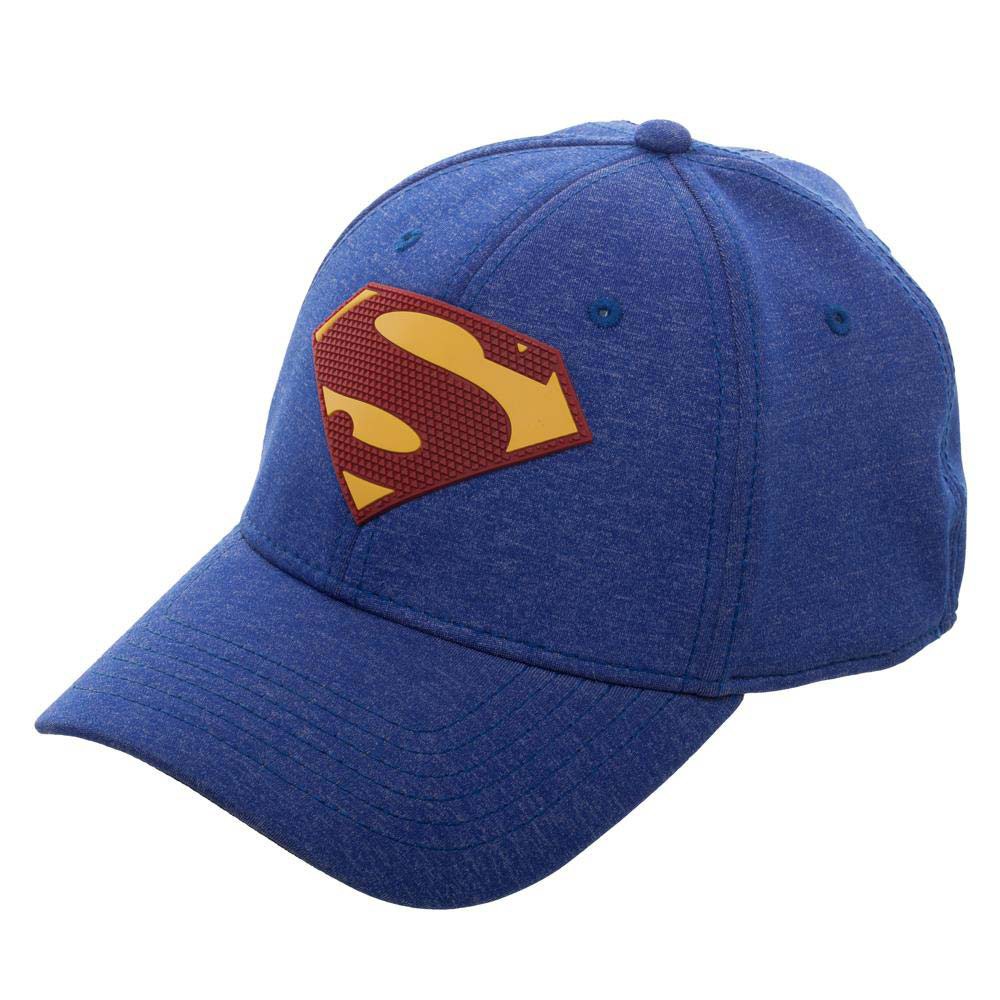Superman New 52 Flex Fit Blue Hat, Blue