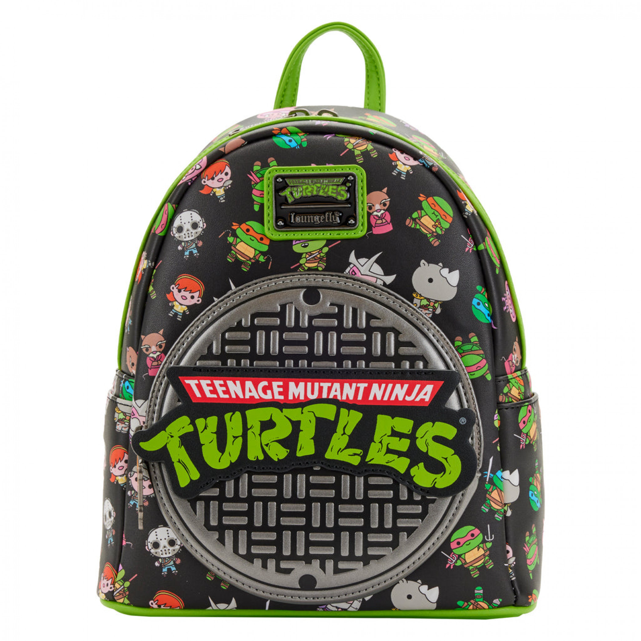 Teenage Mutant Ninja Turtles Chibi Mini Backpack by Loungelfy, Green