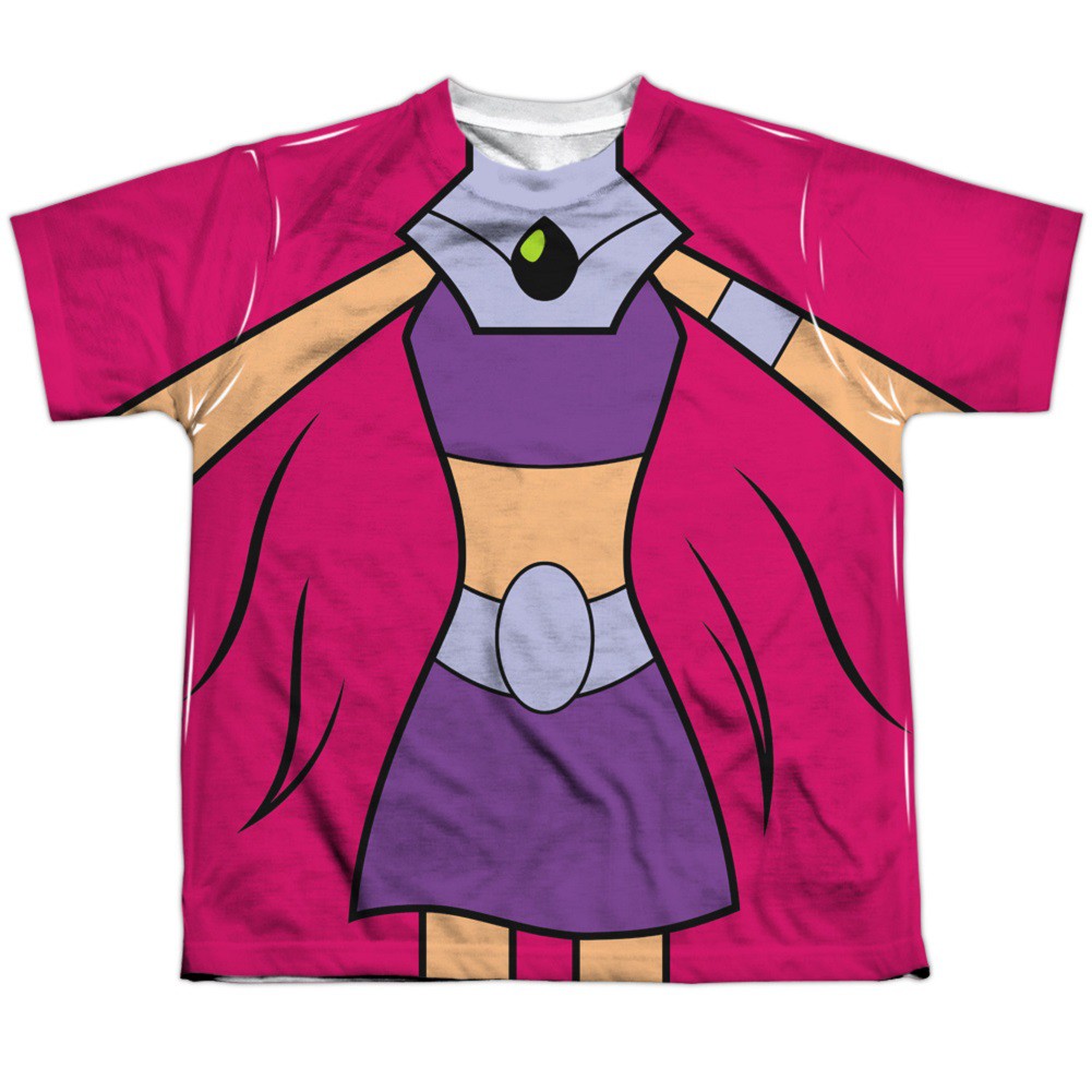 Teen Titans Go! Starfire Youth Costume Tee, White