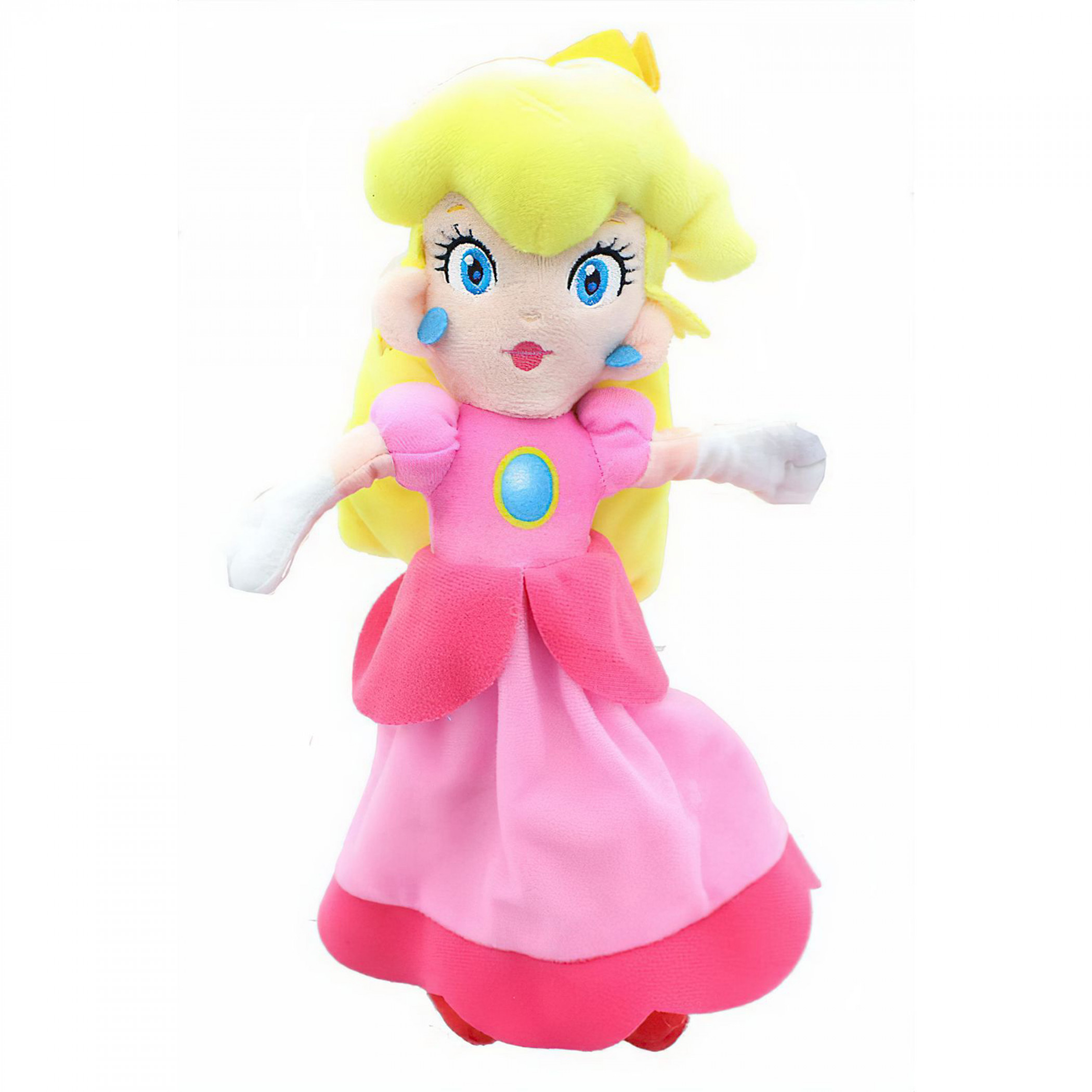 Super Mario Bros. Princess Peach 12' Plush Doll, Pink