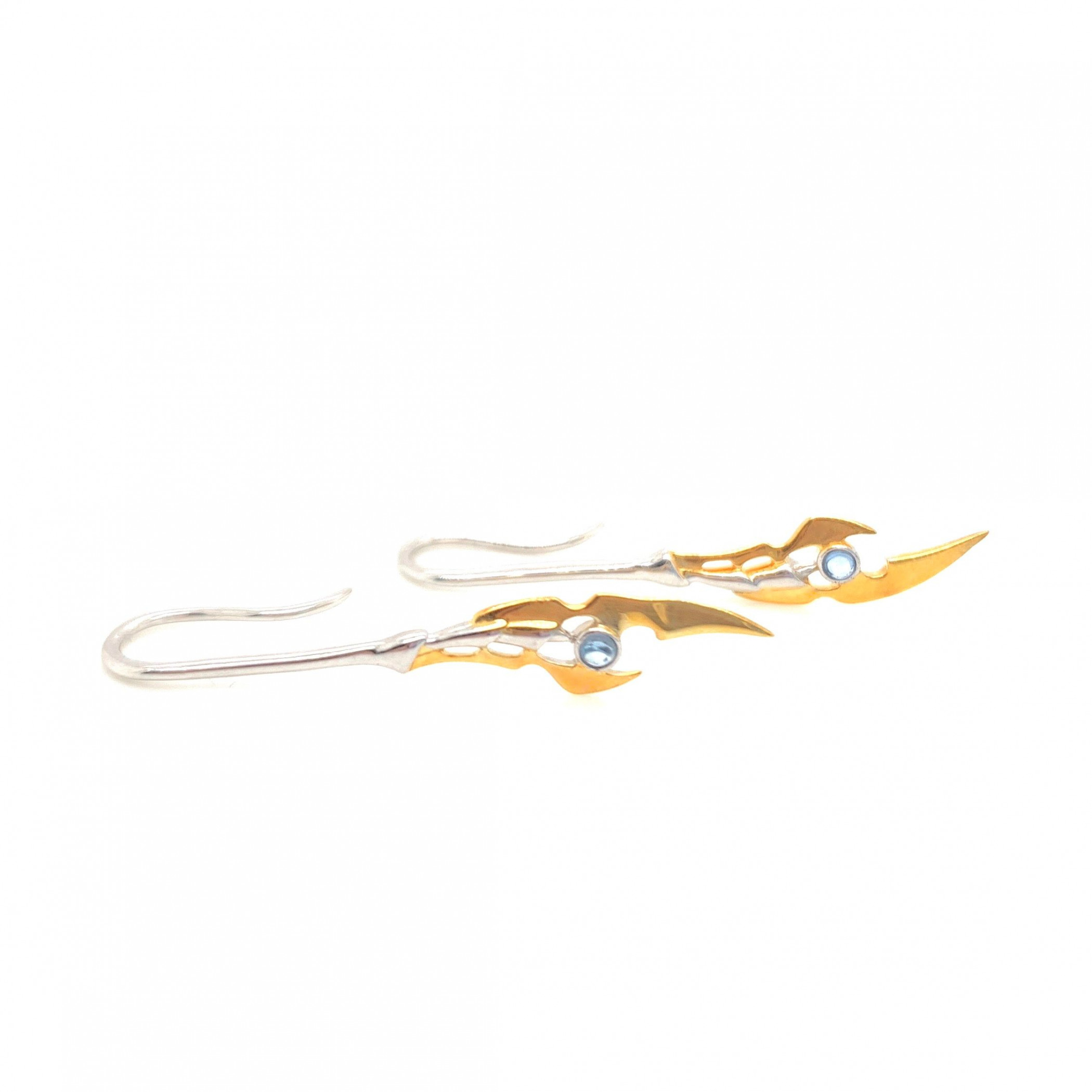 Marvel Loki Sterling Silver Earrings, Silver