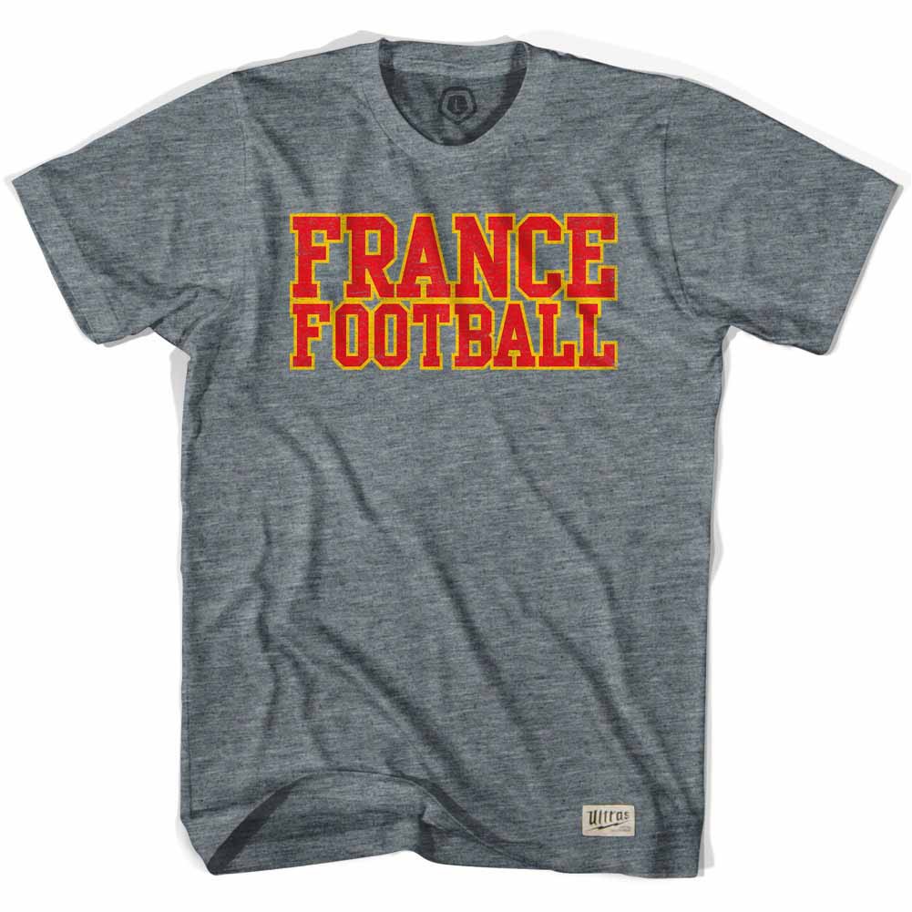 France Football Nation Soccer Gray T-Shirt