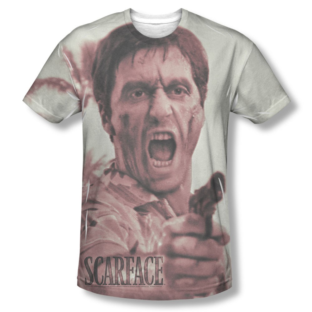 Scarface War Cry Sublimation T-Shirt