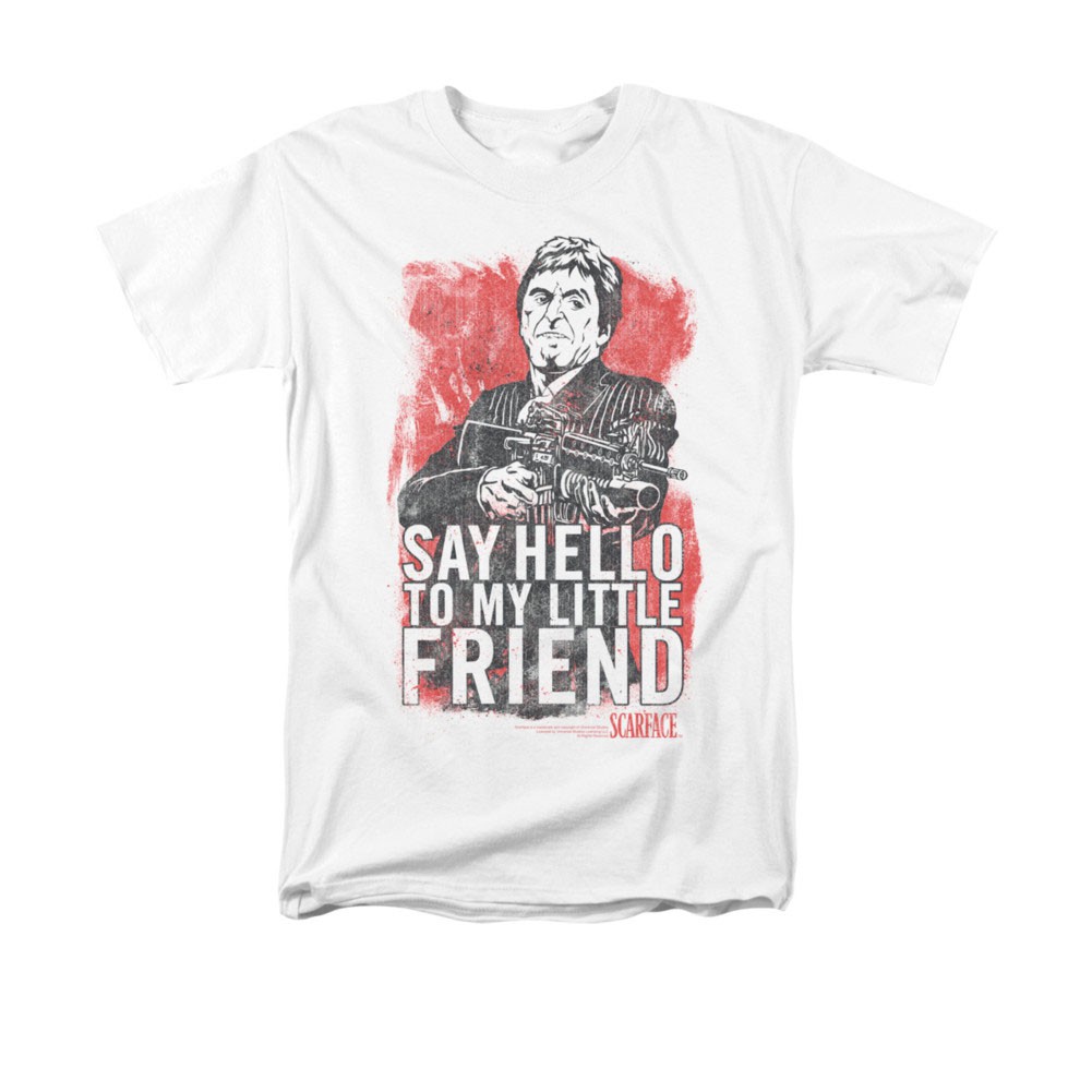 Scarface Little Friend White T-Shirt
