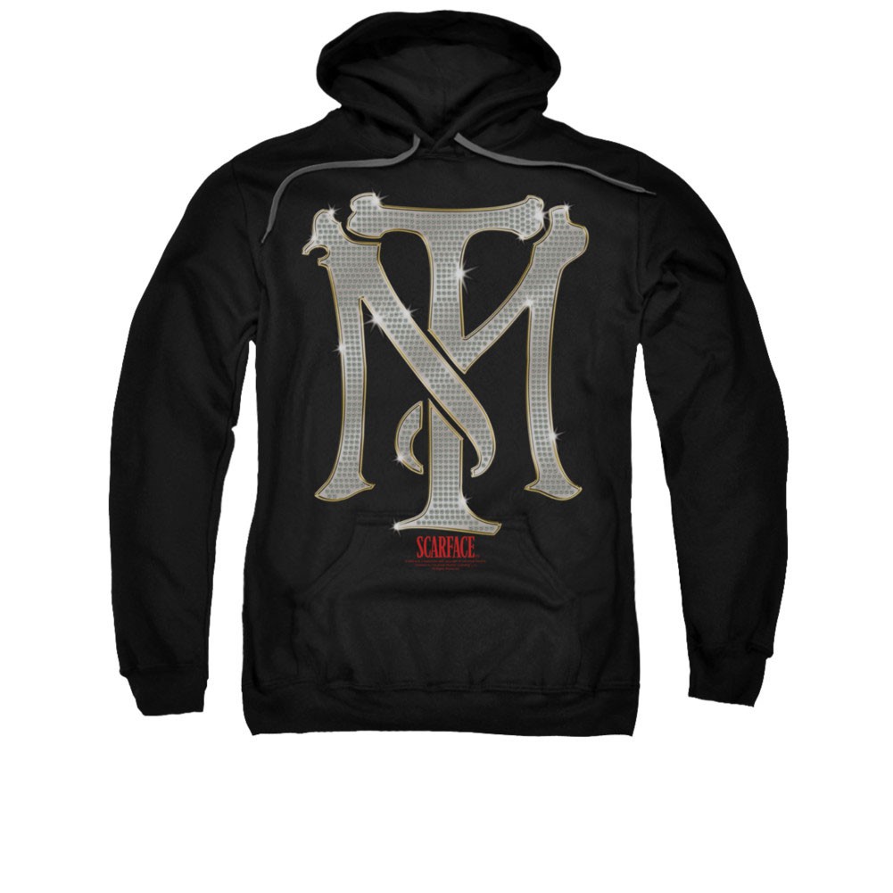 Scarface TM Bling Black Pullover Hoodie