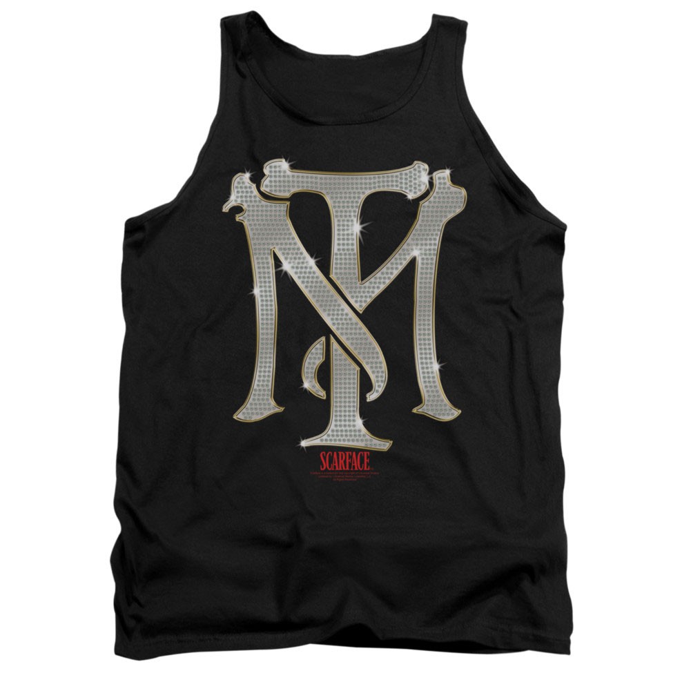 Scarface TM Bling Black Tank Top