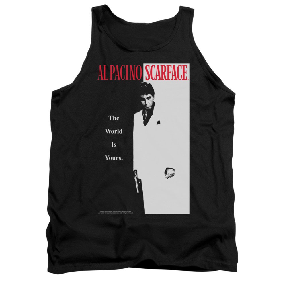 Scarface Poster Black Tank Top